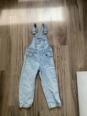 Light Blue Corduroy Children's Overalls